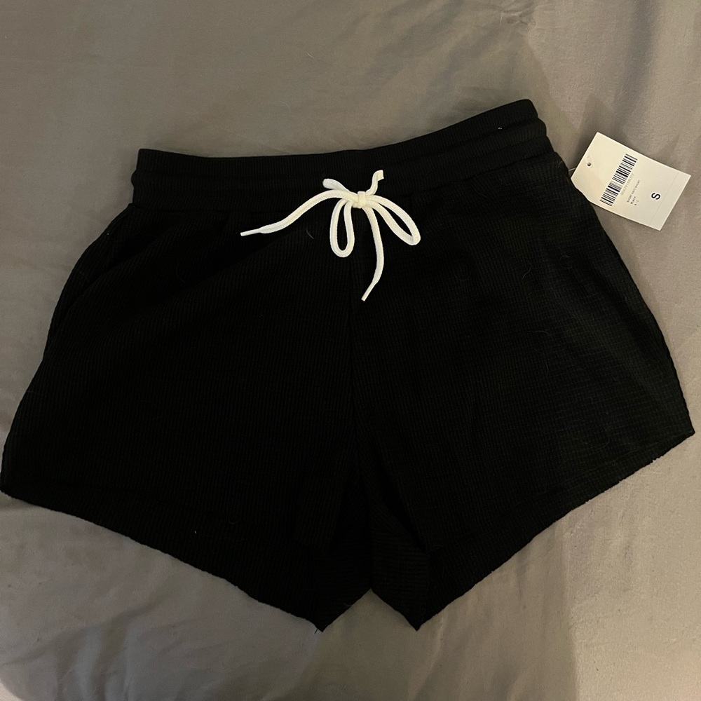 Black comfy shorts